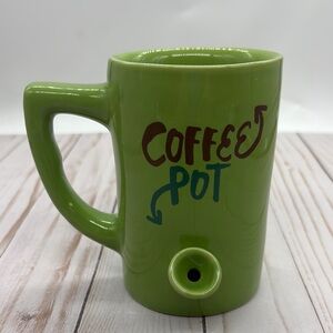 Roast & Toast Smokable Wake & Bake Ceramic Mug Pipe